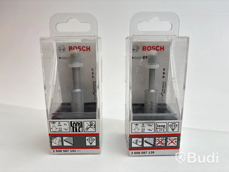 2 st. DIAMANTBORR BOSCH, EASYDRY 8MM